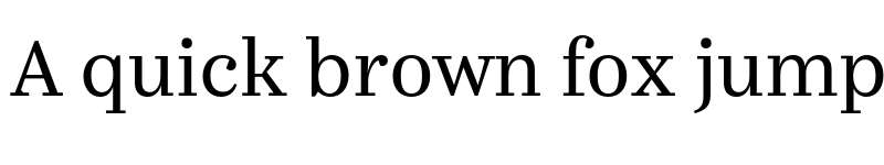 Preview of Casus Pro Regular font