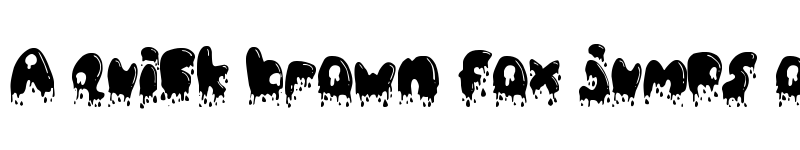 Preview of Cat Basah Kental Menetes!!! Regular font