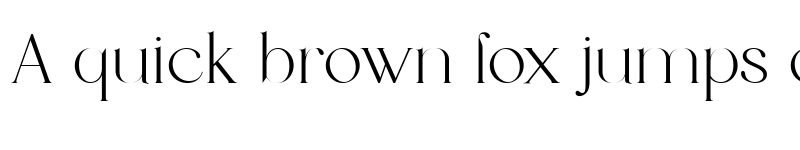 Preview of Catalina Village Regular font