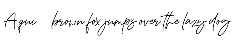 Preview of Catalona Regular font