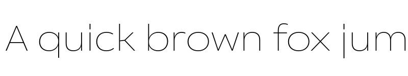 Preview of Catalpa Thin font