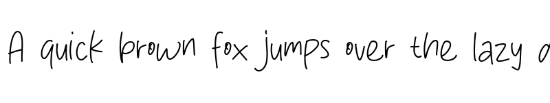 Preview of Catatan Mata Regular font