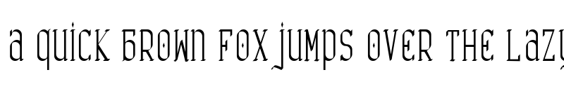 Preview of Catharsis Requiem Regular font