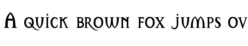 Preview of Cathedral Medium font