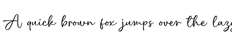 Preview of Cathilda Regular font