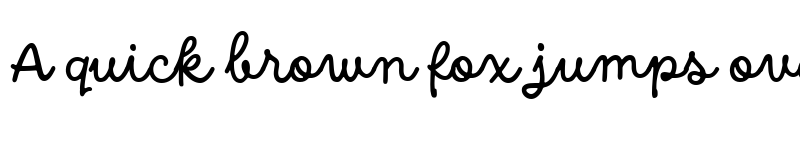 Preview of Catline Script Font Regular font