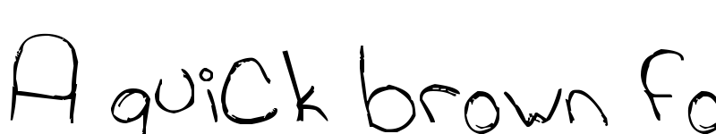 Preview of Cat's Awesomely Awesome Font Regular font