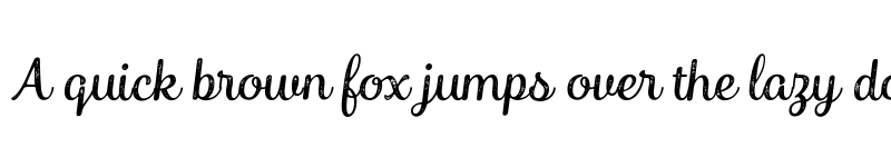 Preview of Catsy Printed Regular font