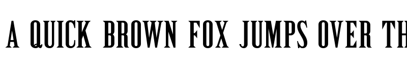 Preview of Cattle Trail JNL Regular font