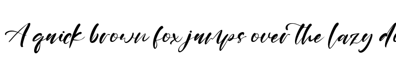 Preview of Catty Hall Regular font