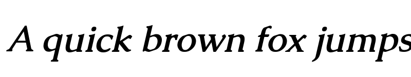 Preview of Caudex Bold font