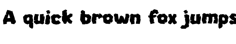 Preview of Cave-Stone Regular font