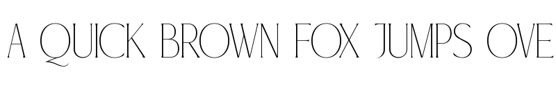 Preview of CAVENDIC Regular font