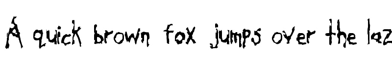Preview of Cavity Regular font