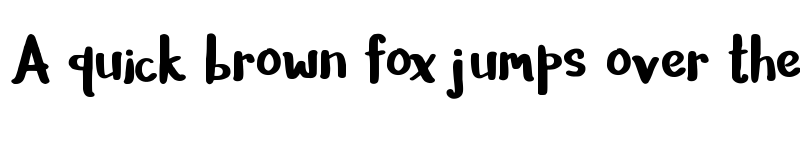 Preview of Cavorting Regular font