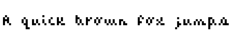 Preview of CaZOOM Regular font