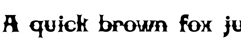 Preview of CBGBFontSolid Regular font