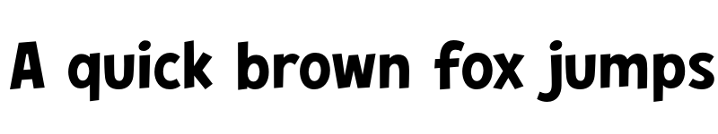 Preview of CCHeroSandwichPro SemiBold Regular font