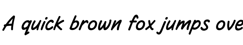 Preview of CCSpaghettiWestern Sans Regular font