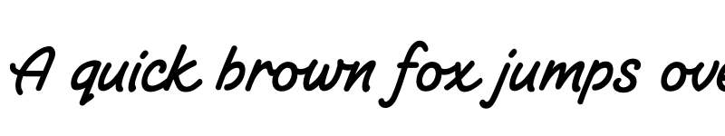 Preview of CCSpaghettiWestern Script Regular font