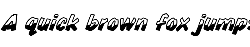Preview of CCThrillsFlipW05-Regular Regular font