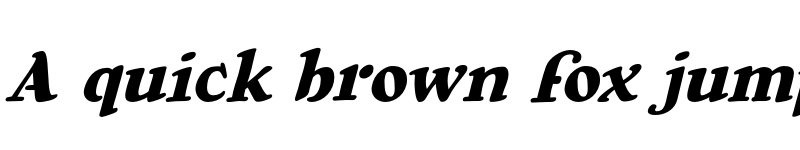 Preview of CCWuxtryWuxtry Heavy Italic Italic font