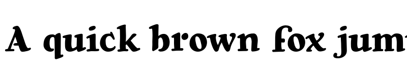 Preview of CCWuxtryWuxtry Heavy Regular font