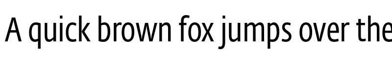 Preview of CD Fedra Condensed Pro Book font