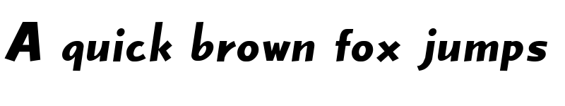 Preview of Celboexbold Regular font