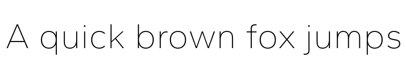 Preview of Celebes Thin font