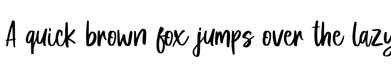 Preview of Celery Smile Regular font