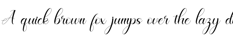 Preview of Celinya Regular font