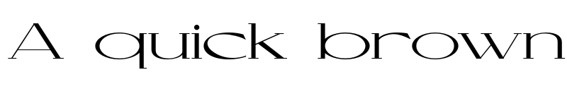 Preview of Cellofy Extra Expanded font