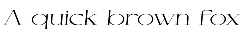 Preview of Cellofy Extra Light Expanded Italic font