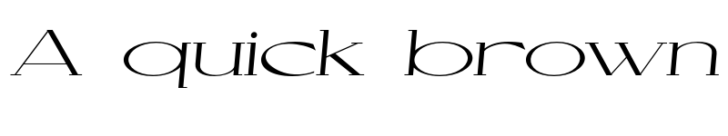 Preview of Cellofy Light Extra Expanded Italic font