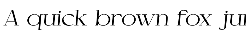 Preview of Cellofy Light Semi Expanded Italic font