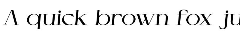 Preview of Cellofy Medium Semi Expanded Italic font