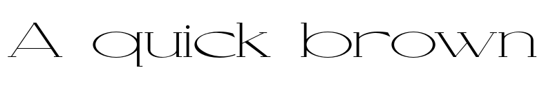 Preview of Cellofy Thin Extra Expanded font