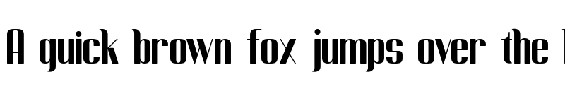 Preview of Cempe west Regular font