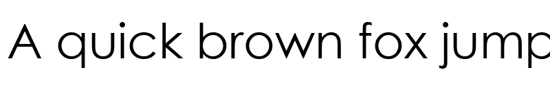 Preview of CentGothWGL ? font