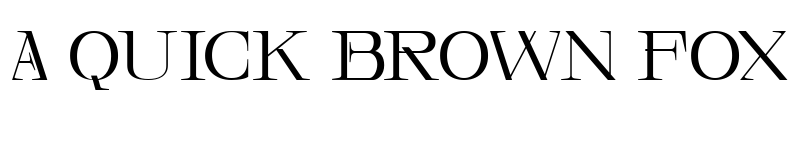 Preview of Central Display DEMO Regular font