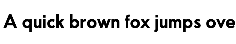 Preview of Central Independent Television Bold font