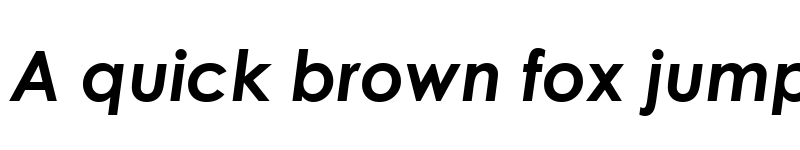 Preview of Century Gothic Bold Italic font