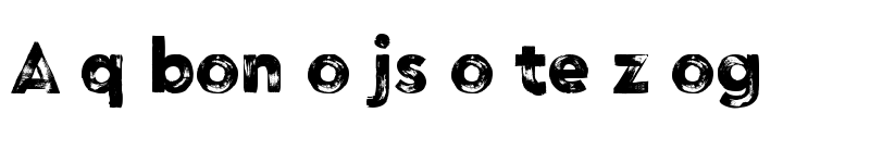 Preview of CeraBrush-Black ? font