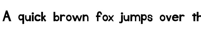 Preview of Cereal Bytes Regular font