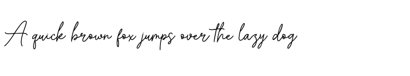 Preview of Cerita Cinta Regular font