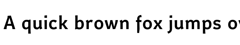 Preview of Certa Sans Medium font