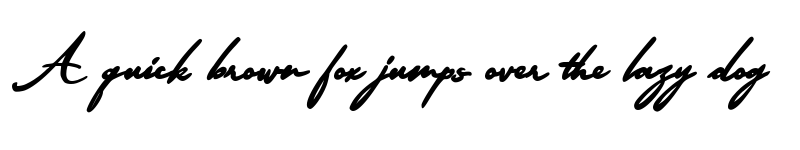 Preview of Certification from the Queen Regular font