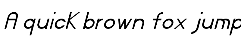 Preview of Certified Italic font