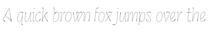 Preview of Cerulya CF Bold Italic font